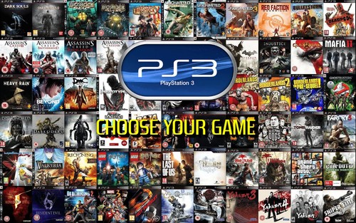 Ps3 games new - cib, loose