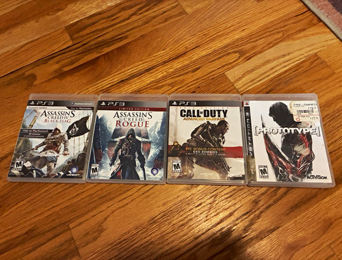 Sony ps3 game lot assassin - ps3, assassin's